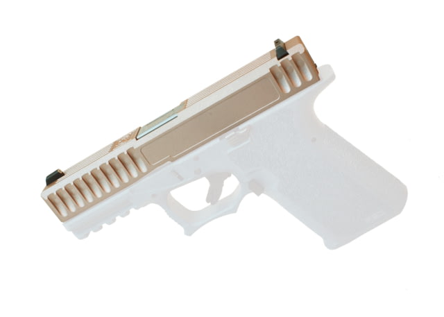 Gun Cuts Bulldog Slide for Glock 19 No Optic Cut Rose Gold - Gun Cuts