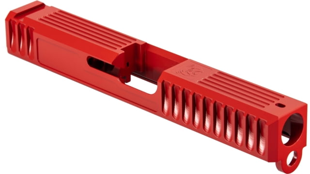Gun Cuts Bulldog Slide for Glock 19 No Optic Cut USMC Red - Gun Cuts