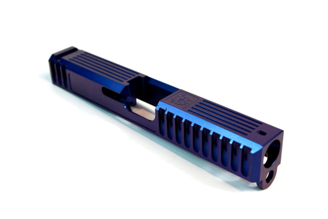 Gun Cuts Bulldog Slide for Glock 19 Optic Cut Arctic Laser Blue - Gun Cuts