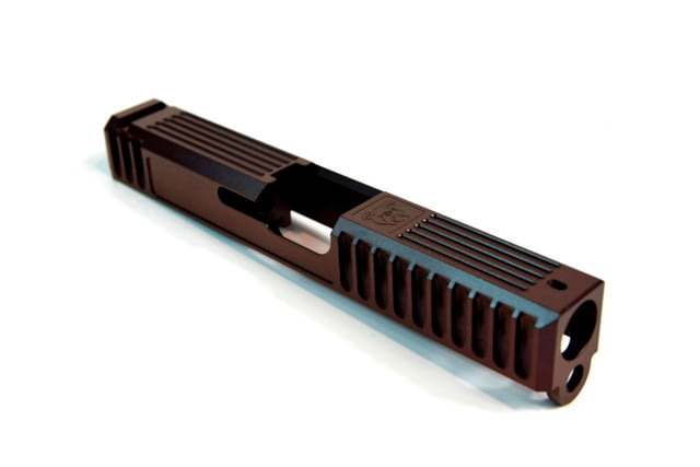 Gun Cuts Bulldog Slide for Glock 19 Optic Cut Black Cherry Bomb - Gun Cuts