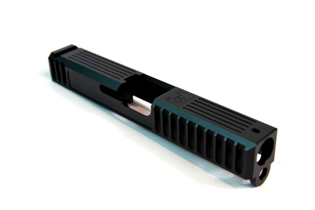 Gun Cuts Bulldog Slide for Glock 19 Optic Cut Graphite Black - Gun Cuts