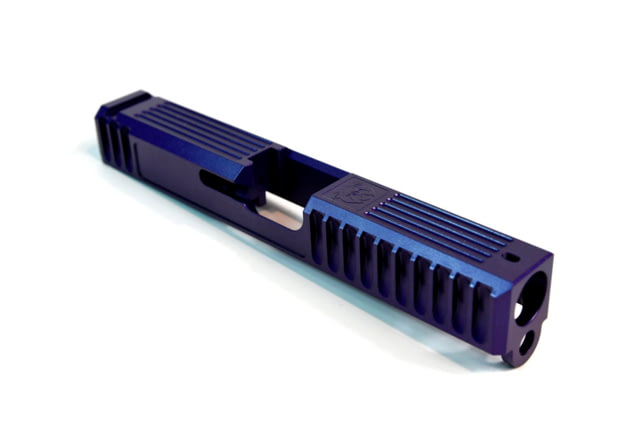 Gun Cuts Bulldog Slide for Glock 19 Optic Cut Royal Purple - Gun Cuts
