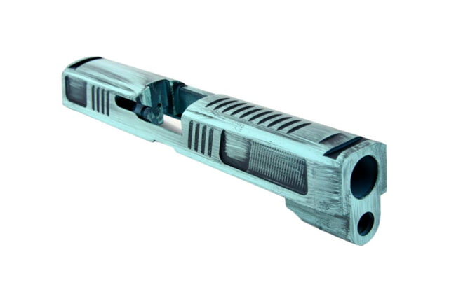 Gun Cuts Counter Strike for Sig Sauer P320 Full Size/M17 No Optic Cut Battleworn Robbins Egg Blue - Gun Cuts