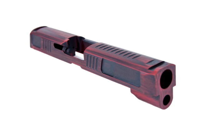 Gun Cuts Counter Strike for Sig Sauer P320 Full Size/M17 No Optic Cut Battleworn USMC Red - Gun Cuts