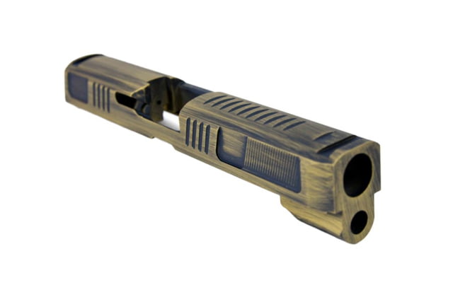Gun Cuts Counter Strike for Sig Sauer P320 Full Size/M17 Optic Cut Battleworn Gold - Gun Cuts