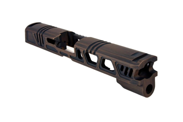 Gun Cuts Cyberpunk for Sig Sauer P320 Full Size/M17 No Optic Cut Battleworn Copper - Gun Cuts