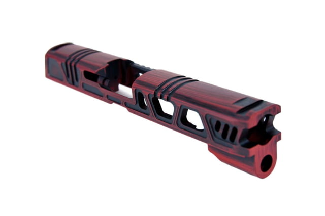 Gun Cuts Cyberpunk for Sig Sauer P320 Full Size/M17 No Optic Cut Battleworn USMC Red - Gun Cuts