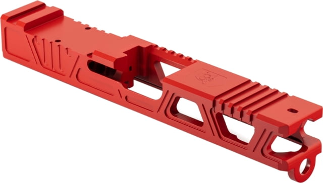 Gun Cuts Cyberpunk Slide for Glock 19 Optic Cut USMC Red - Gun Cuts