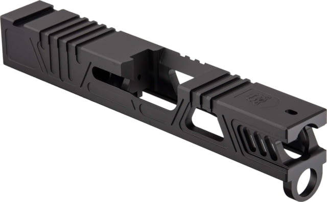 Gun Cuts Cyberpunk Slide for Glock 43/43X No Optic Cut Graphite Black - Gun Cuts
