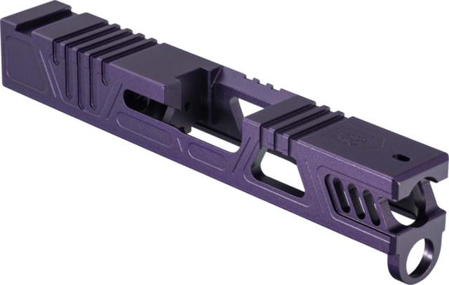 Gun Cuts Cyberpunk Slide for Glock 43/43X No Optic Cut Royal Purple - Gun Cuts