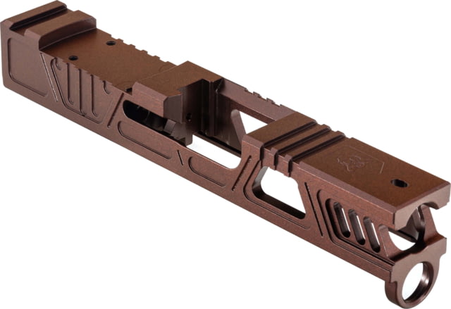 Gun Cuts Cyberpunk Slide for Glock 43/43X Optic Cut Black Cherry Bomb - Gun Cuts