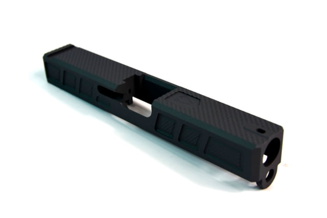 Gun Cuts Gentleman Slide for Glock 19 No Optic Cut Graphite Black - Gun Cuts