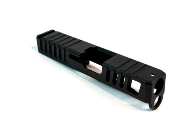 Gun Cuts Juggernaut Slide for Glock 26 No Optic Cut Graphite Black - Gun Cuts