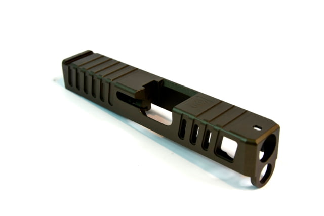 Gun Cuts Juggernaut Slide for Glock 26 No Optic Cut Midnight Bronze - Gun Cuts