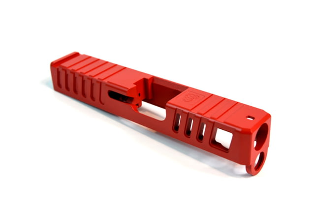 Gun Cuts Juggernaut Slide for Glock 26 No Optic Cut USMC Red - Gun Cuts