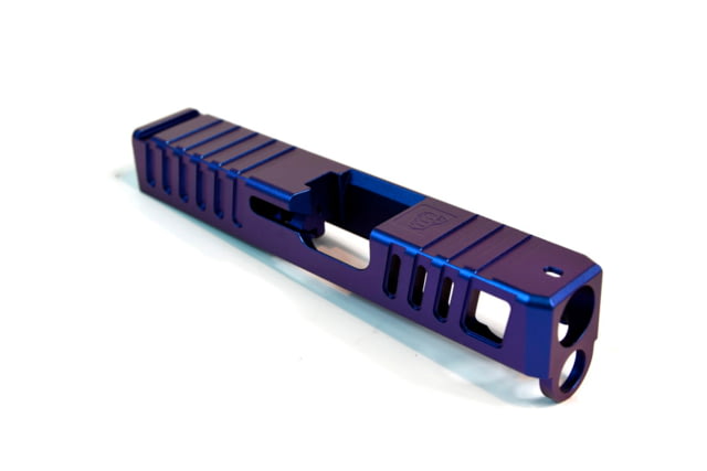 Gun Cuts Juggernaut Slide for Glock 26 Optic Cut Arctic Laser Blue - Gun Cuts