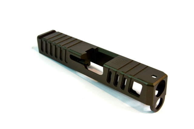 Gun Cuts Juggernaut Slide for Glock 26 Optic Cut Midnight Bronze - Gun Cuts