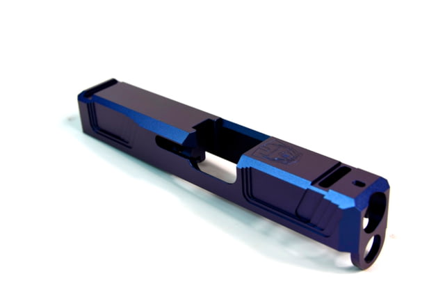 Gun Cuts Raider Slide for Glock 26 No Optic Cut Arctic Laser Blue - Gun Cuts
