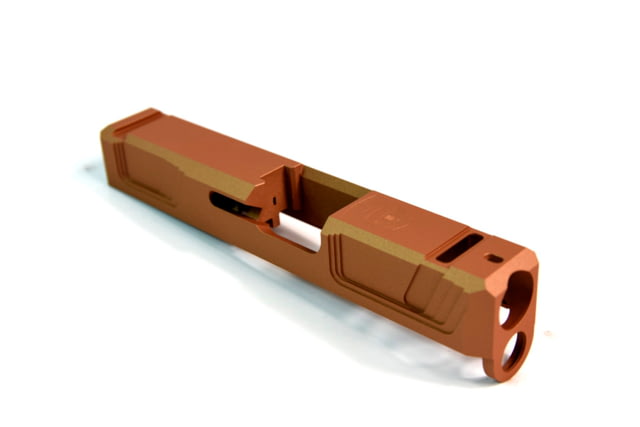 Gun Cuts Raider Slide for Glock 26 No Optic Cut Copper - Gun Cuts