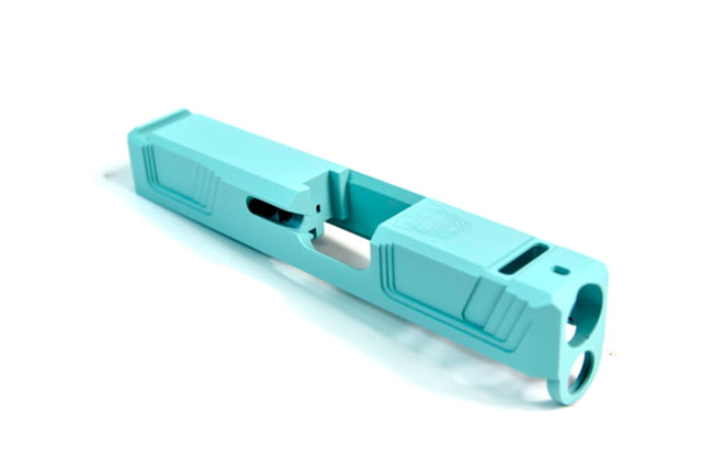 Gun Cuts Raider Slide for Glock 26 No Optic Cut Robbins Egg Blue - Gun Cuts