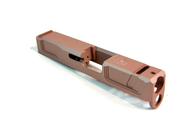 Gun Cuts Raider Slide for Glock 26 No Optic Cut Rose Gold - Gun Cuts