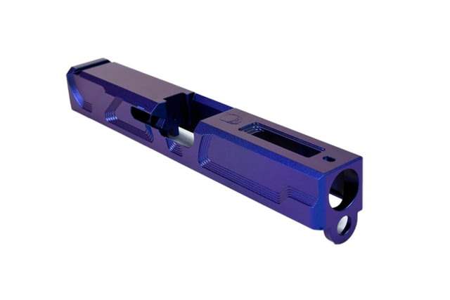 Gun Cuts Roswell Slide for Glock 19 No Optic Cut Arctic Laser Blue - Gun Cuts