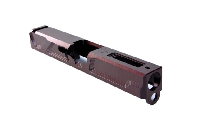 Gun Cuts Roswell Slide for Glock 19 No Optic Cut Black Cherry Bomb - Gun Cuts