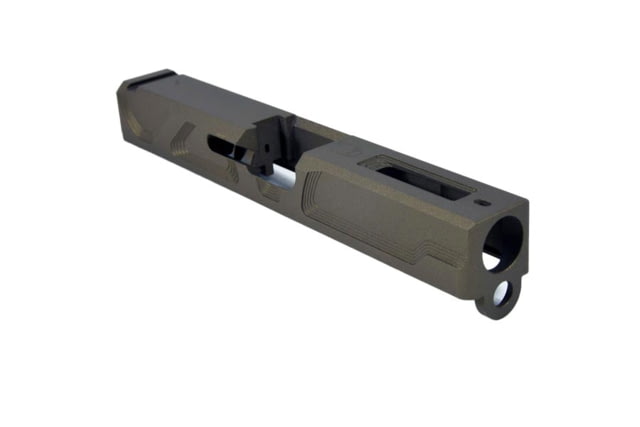 Gun Cuts Roswell Slide for Glock 19 Optic Cut Burnt Bronze - Gun Cuts