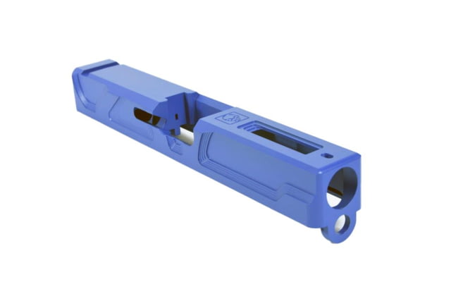 Gun Cuts Roswell Slide for Glock 19 Optic Cut NRA Blue - Gun Cuts