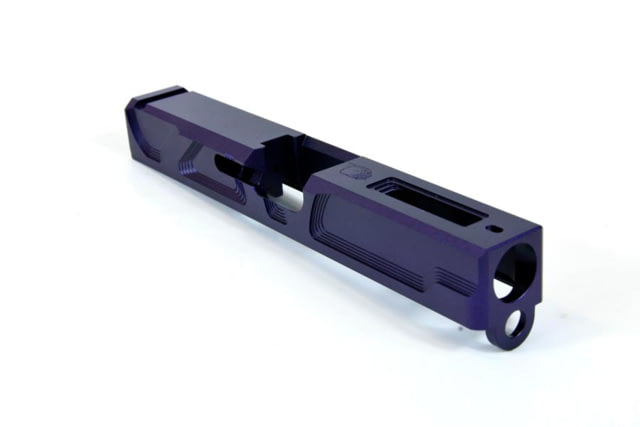 Gun Cuts Roswell Slide for Glock 19 Optic Cut Royal Purple - Gun Cuts