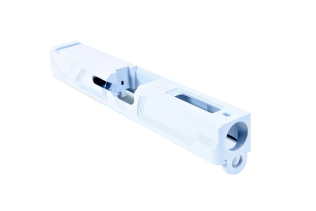 Gun Cuts Roswell Slide for Glock 19 Optic Cut Stormtooper White - Gun Cuts