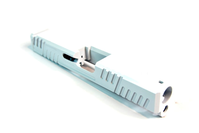 Gun Cuts Shift Slide for Glock 19 No Optic Cut Stormtooper White - Gun Cuts