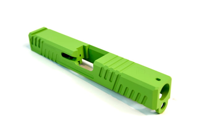 Gun Cuts Shift Slide for Glock 19 No Optic Cut Zombie Green - Gun Cuts