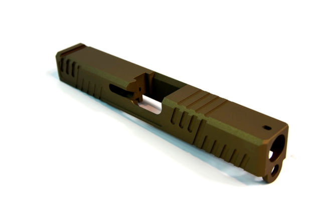 Gun Cuts Shift Slide for Glock 19 Optic Cut Burnt Bronze - Gun Cuts