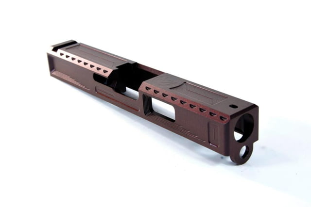 Gun Cuts Viper Slide for Glock 19 No Optic Cut Black Cherry Bomb - Gun Cuts
