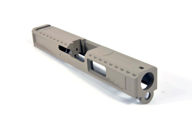 Gun Cuts Viper Slide for Glock 19 No Optic Cut Desert Sand - Gun Cuts