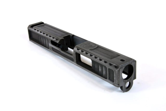 Gun Cuts Viper Slide for Glock 19 Optic Cut Battleworn Silver - Gun Cuts