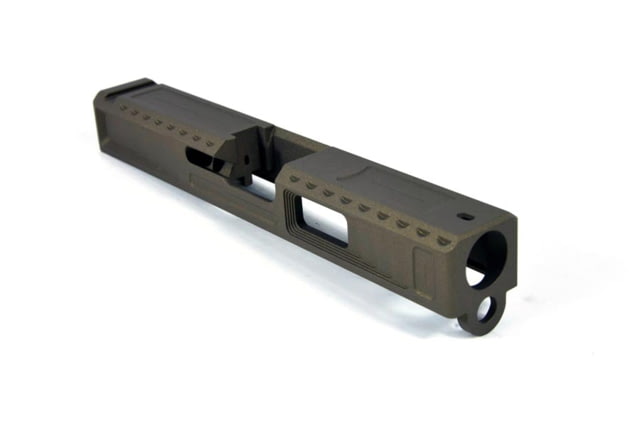Gun Cuts Viper Slide for Glock 19 Optic Cut Burnt Bronze - Gun Cuts