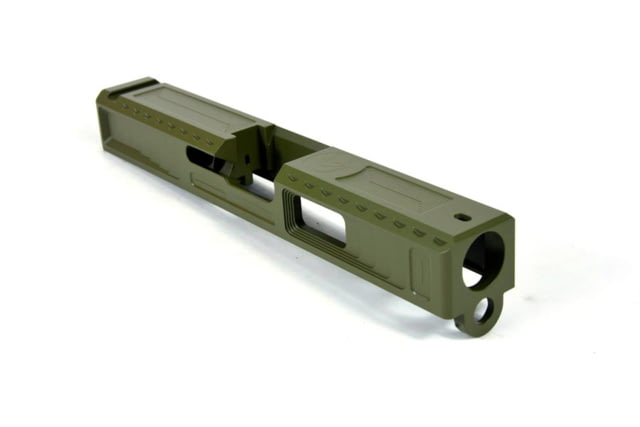 Gun Cuts Viper Slide for Glock 19 Optic Cut Noveske Bazooka Green - Gun Cuts
