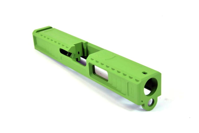 Gun Cuts Viper Slide for Glock 19 Optic Cut Zombie Green - Gun Cuts