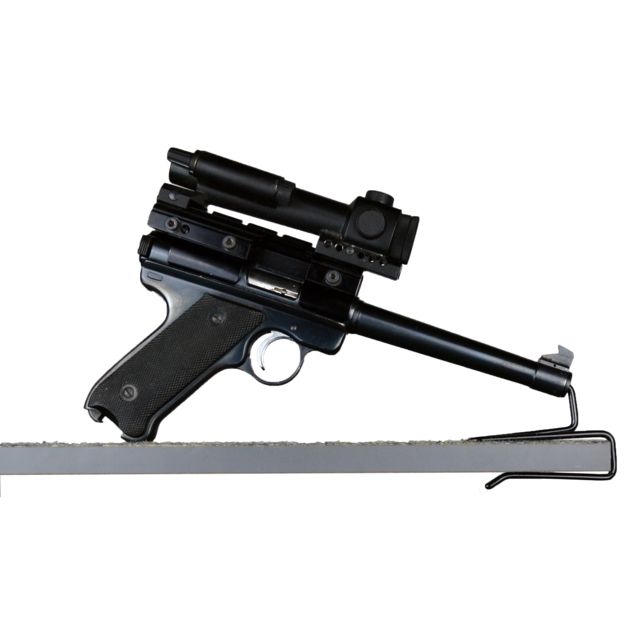 Gun Storage Solutions Back Over Handgun Hangers Pack of 2 Black