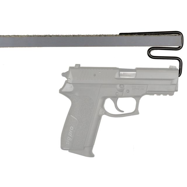 Gun Storage Solutions Back Under Handgun Hangers Pack of 2 Black