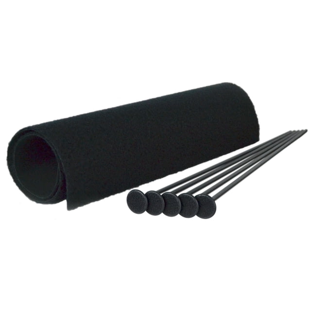 Gun Storage Solutions Gss Small Rifle Rod Kit 5 Blk Rifle Rods .22 Cal 19''x15'' - Gun Storage Solutions
