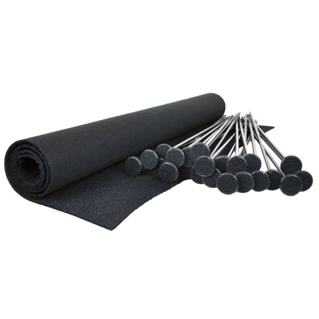 Gun Storage Solutions Rifle Rod Starter Kit Pack of 20 Black