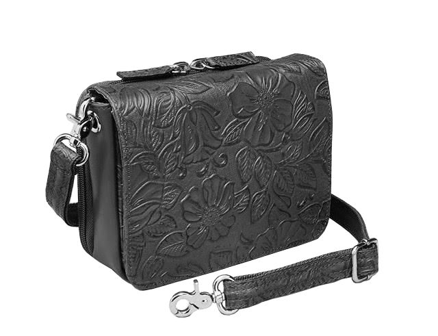 Gun Tote'n Mamas Concealed Carry Compact X-Body Organizer Black - Gun Tote'n Mamas
