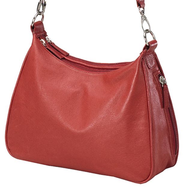 Gun Tote'n Mamas Concealed Carry Hobo Handbag w/Mernickle Holster Red - Gun Tote'n Mamas