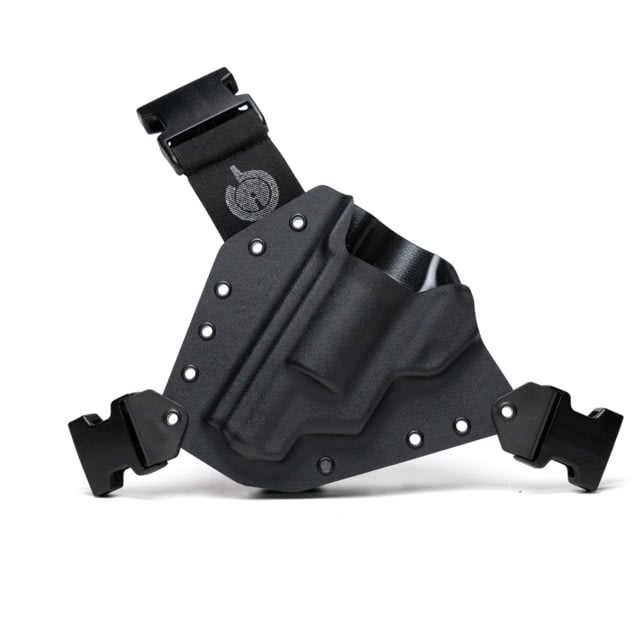GunfightersINC Kenai Chest Holster Glock 43X Black/Black Black Harness Right Hand - Gunfightersinc
