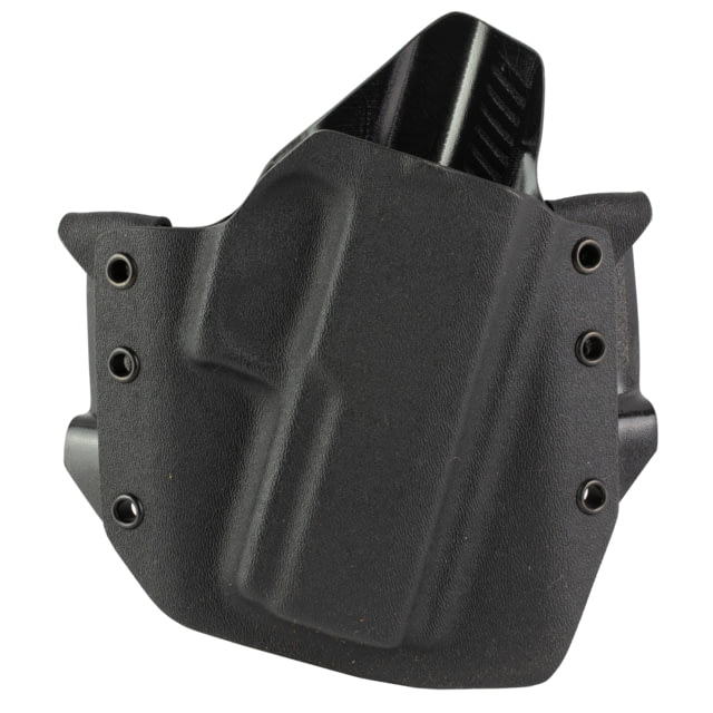 GunfightersINC Ronin Kydex OWB Holster Fits Sig P320 Compact Right Hand Black - Gunfightersinc