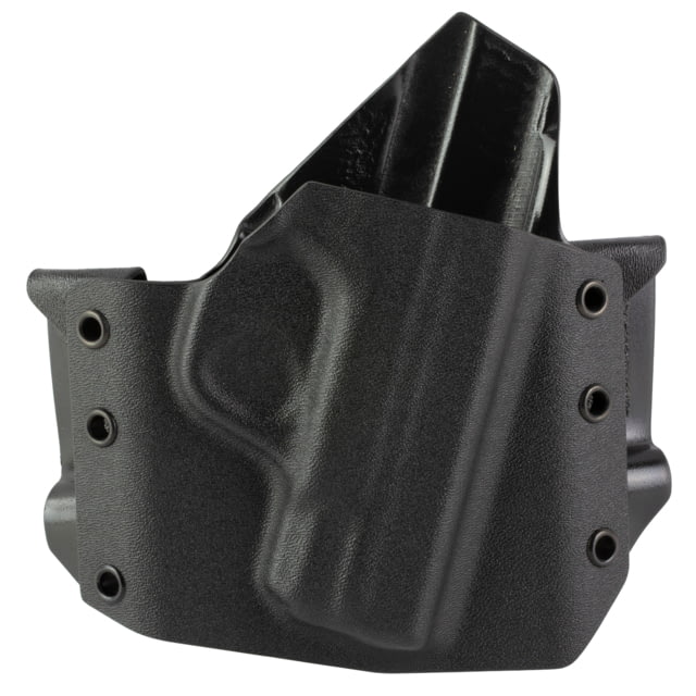 GunfightersINC Ronin S and W Shield 9/40 OWB Holster RH Kydex Black - Secure and Quick Access for Defense - RO-SHLD-0101111 - Gunfighters Inc