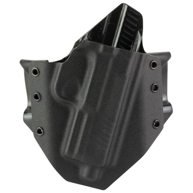 GunfightersINC Ronin FN 509 Compact OWB Holster RH Kydex Black - Rugged and Reliable Carry - RO-FN509-0101111 - Gunfighters Inc